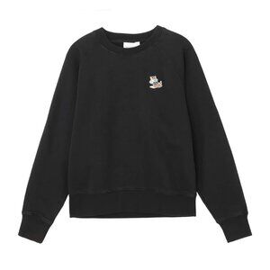 New Maison Kitsuné Sweatshirt in Black